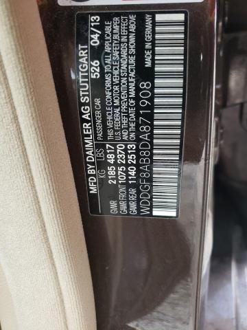 Photo 10 from auction – 2013 MERCEDES-BENZ C 300 4MAT with VIN WDDGF8AB8DA871908