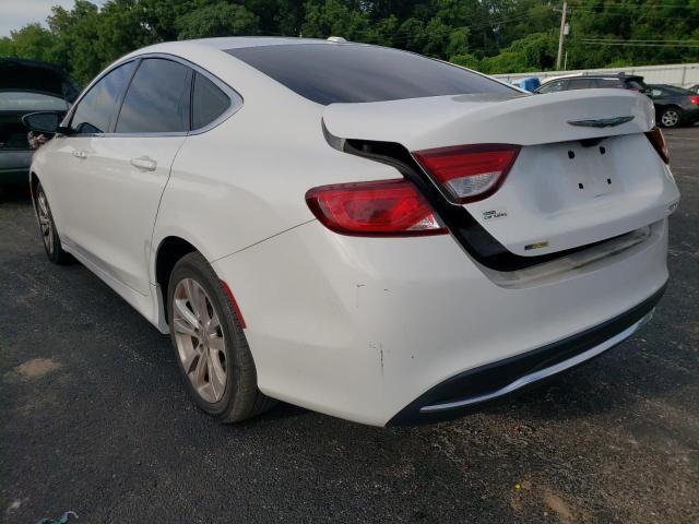 Photo 3 from auction – 2016 CHRYSLER 200 LIMITE with VIN 1C3CCCAB0GN110909
