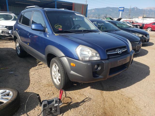 HYUNDAI TUCSON SE 2008 with VIN KM8JN72D78U768153 - Photo from auction