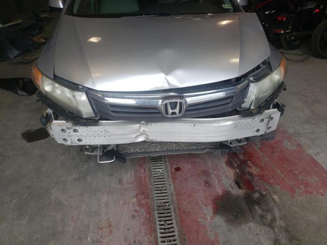 Photo 9 from auction – 2012 HONDA CIVIC LX with VIN 19XFB2F57CE392523
