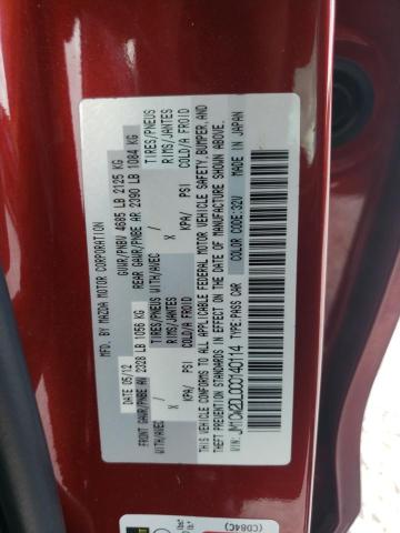 Photo 10 from auction – 2012 MAZDA 5 with VIN JM1CW2DL0C0140114