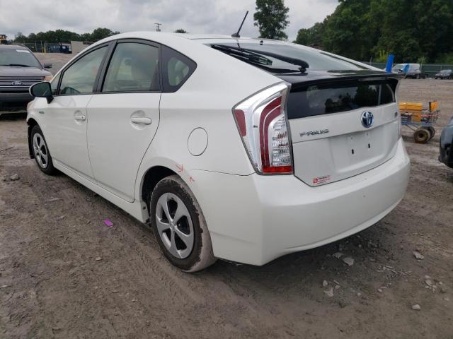 Photo 3 from auction – 2013 TOYOTA PRIUS with VIN JTDKN3DU3D5678792