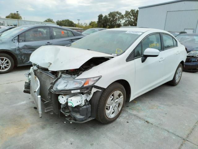 Photo 2 from auction – 2015 HONDA CIVIC LX with VIN 19XFB2F5XFE109021