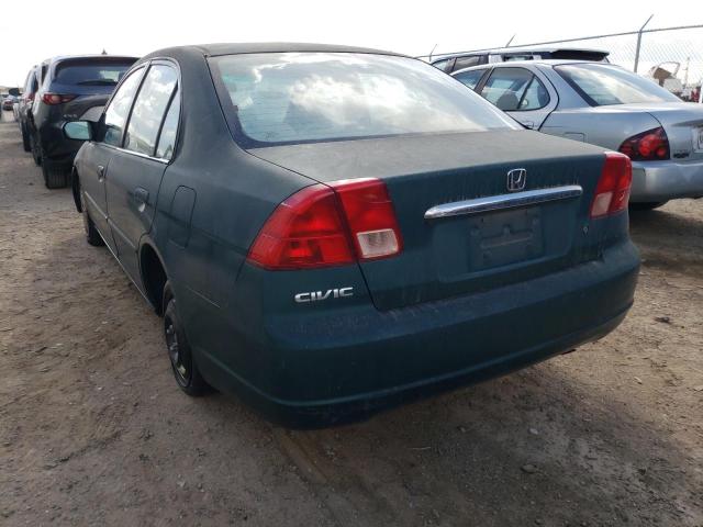 Photo 3 from auction – 2002 HONDA CIVIC LX with VIN 2HGES16522H610698