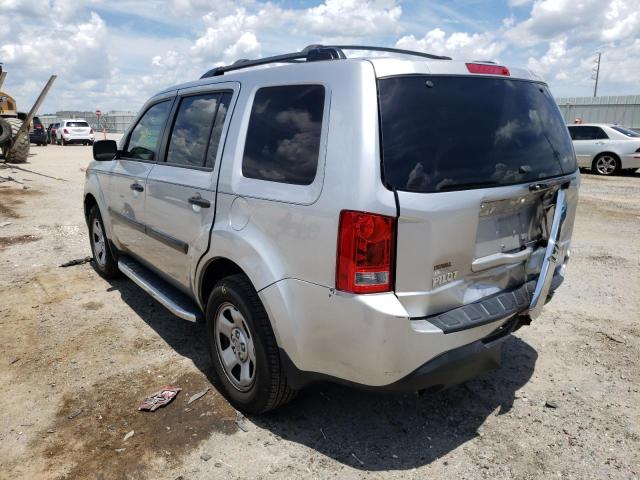 Photo 3 from auction – 2013 HONDA PILOT LX with VIN 5FNYF3H26DB012220