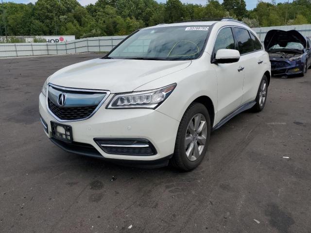 Photo 2 from auction – 2014 ACURA MDX ADVANC with VIN 5FRYD4H88EB039550