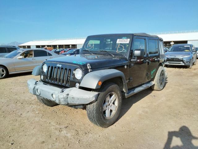 Photo 2 from auction – 2017 JEEP WRANGLER U with VIN 1C4HJWDG3HL538003