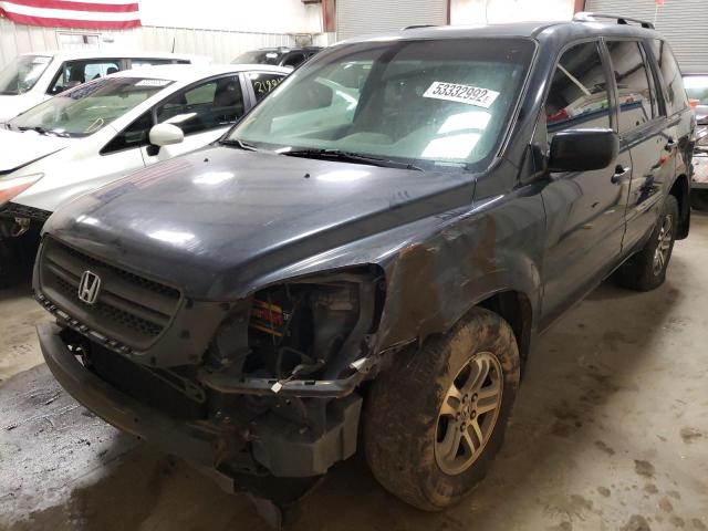 Photo 2 from auction – 2005 HONDA PILOT EXL with VIN 2HKYF18725H559665