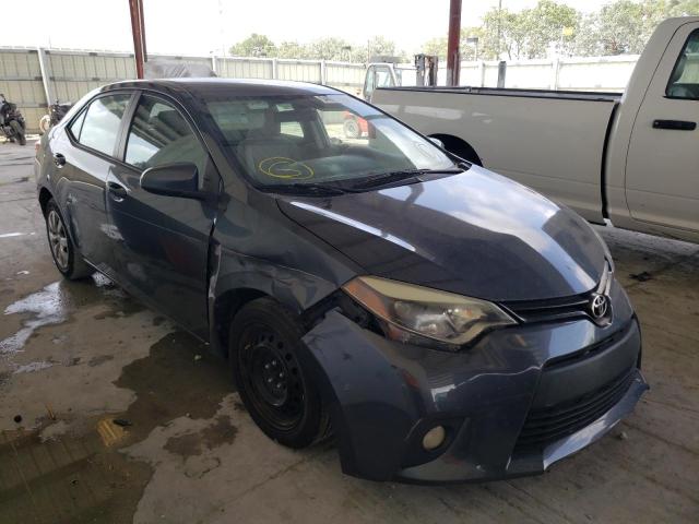 TOYOTA COROLLA L 2014 with VIN 2T1BURHE6EC124157 - Photo from auction