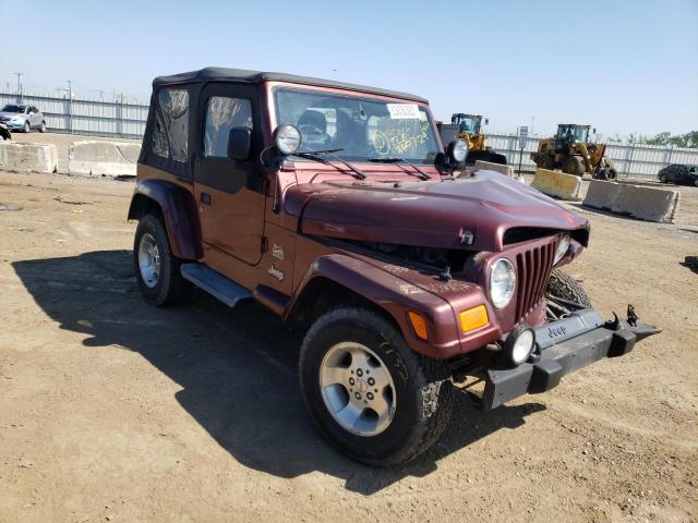 JEEP WRANGLER / 2003 with VIN 1J4FA59S43P350195 - Photo from auction