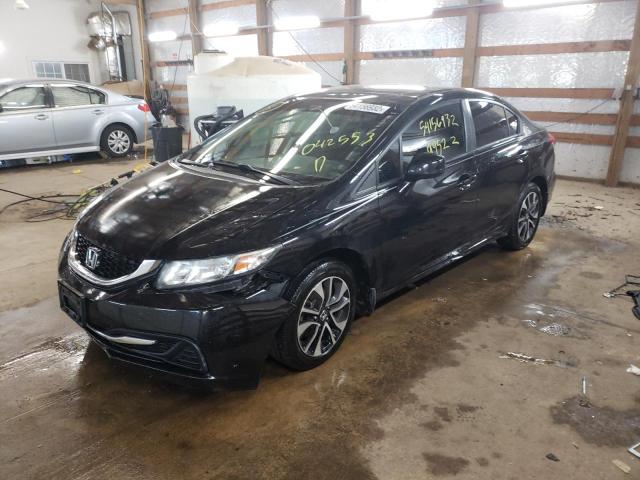 Photo 2 from auction – 2013 HONDA CIVIC EX with VIN 19XFB2F84DE042553