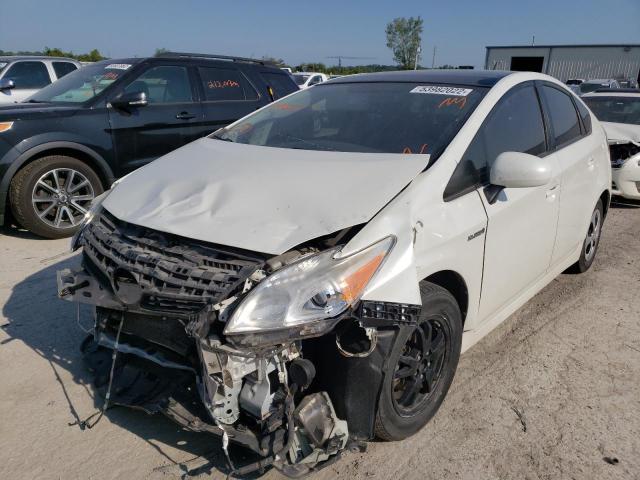 Photo 2 from auction – 2012 TOYOTA PRIUS with VIN JTDKN3DU5C1499627
