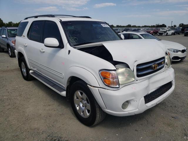 TOYOTA SEQUOIA LI 2002 with VIN 5TDBT48A02S136794 - Photo from auction