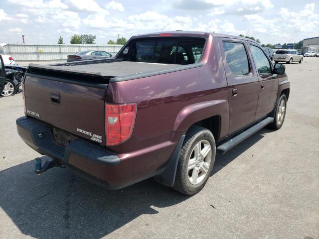 Photo 4 from auction – 2010 HONDA RIDGELINE with VIN 5FPYK1F59AB004211