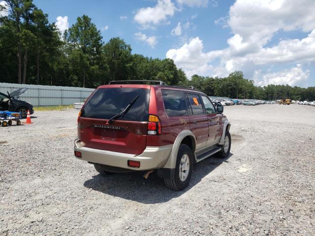 Photo 4 from auction – 2000 MITSUBISHI MONTERO SP with VIN JA4LS31H4YP817790