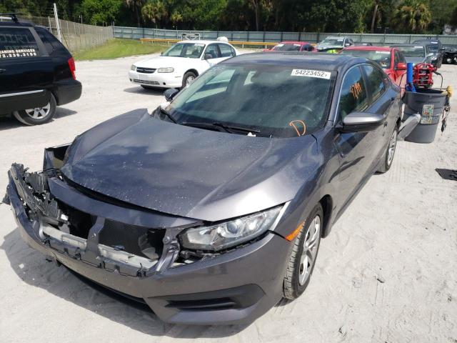 Photo 2 from auction – 2016 HONDA CIVIC LX with VIN 19XFC2F5XGE074110