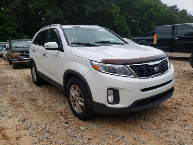 KIA SORENTO LX 2015 with VIN 5XYKT4A60FG625110 - Photo from auction