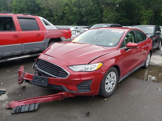 Photo 2 from auction – 2020 FORD FUSION S with VIN 3FA6P0G72LR102354