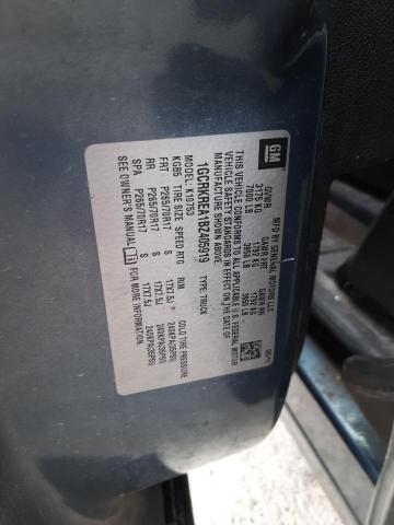 Photo 10 from auction – 2011 CHEVROLET SILVERADO with VIN 1GCRKREA1BZ405919