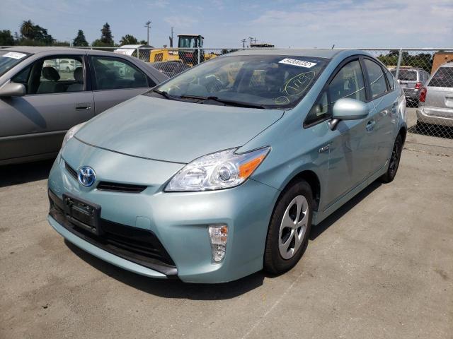 Photo 2 from auction – 2015 TOYOTA PRIUS with VIN JTDKN3DU0F1898384
