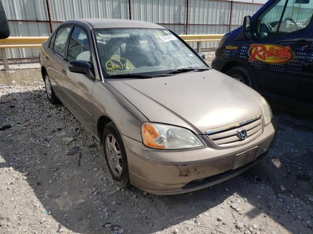 HONDA CIVIC LX 2001 with VIN 2HGES16541H598178 - Photo from auction