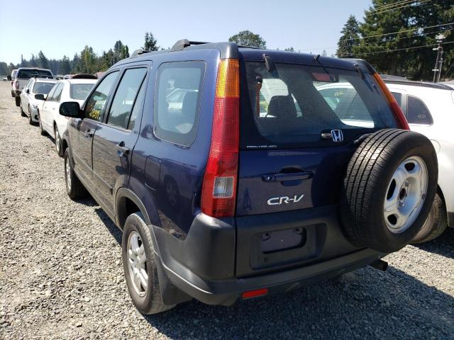 Photo 3 from auction – 2002 HONDA CR-V LX with VIN JHLRD78442C025189