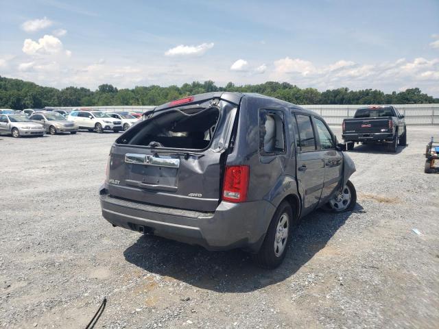 Photo 4 from auction – 2011 HONDA PILOT LX with VIN 5FNYF4H28BB101497
