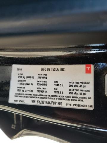 Photo 10 from auction – 2018 TESLA MODEL 3 with VIN 5YJ3E1EA4JF071209