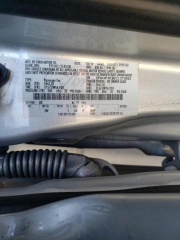 Photo 10 from auction – 2012 FORD FOCUS SE with VIN 1FAHP3K26CL373082
