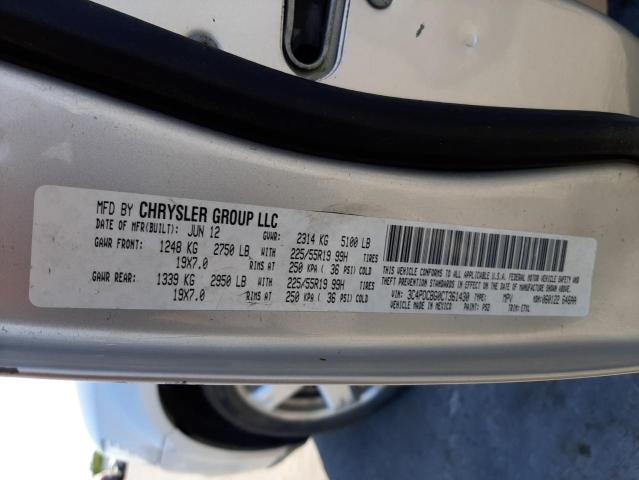Photo 10 from auction – 2012 DODGE JOURNEY SX with VIN 3C4PDCBG0CT361430