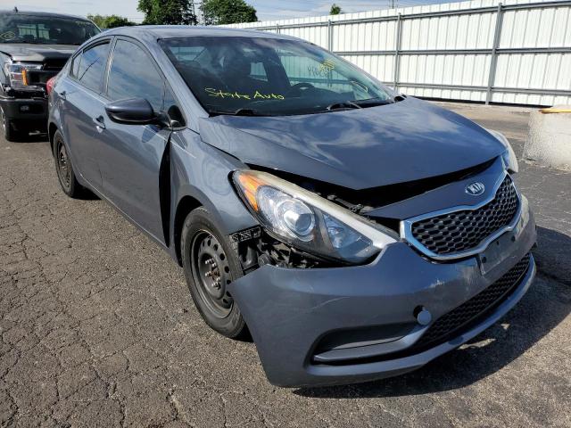 KIA FORTE LX 2016 with VIN KNAFK4A62G5549837 - Photo from auction