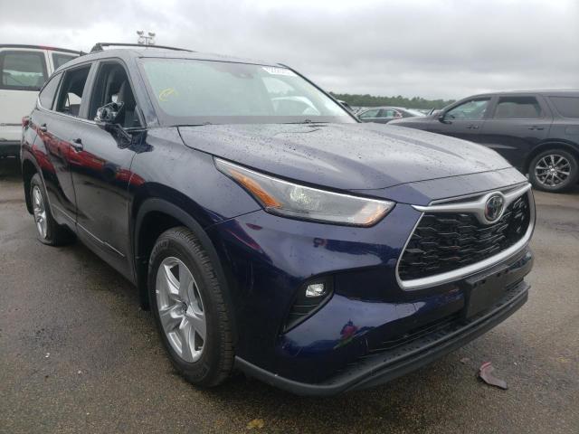 Photo 1 from auction – 2022 TOYOTA HIGHLANDER with VIN 5TDBZRBH1NS220371