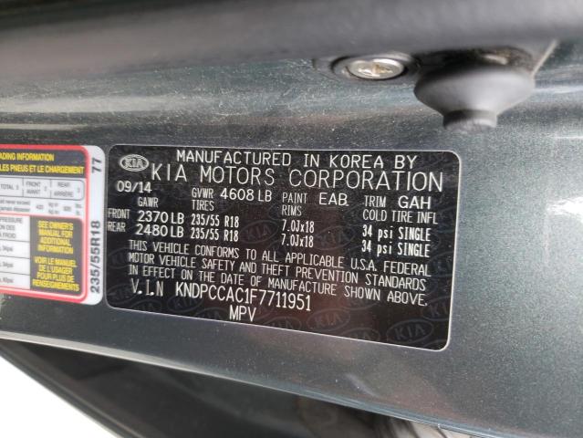 Photo 10 from auction – 2015 KIA SPORTAGE E with VIN KNDPCCAC1F7711951