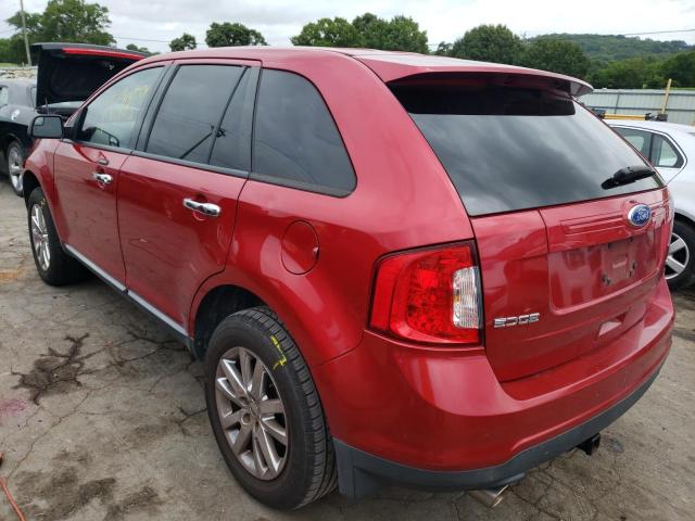 Photo 3 from auction – 2011 FORD EDGE SEL with VIN 2FMDK3JCXBBB03154