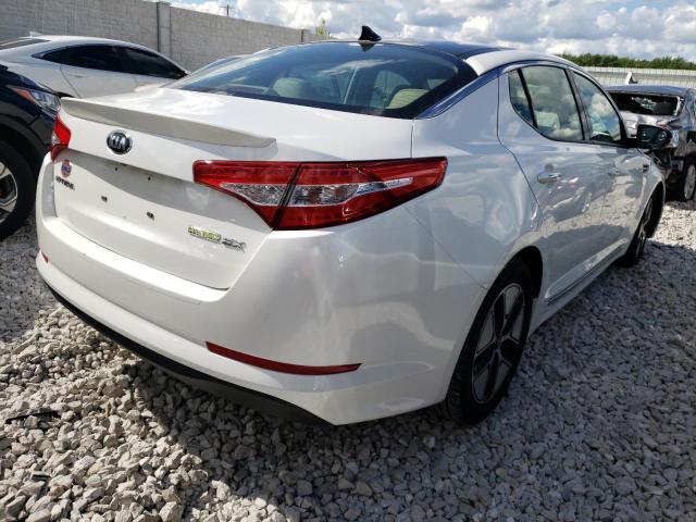 Photo 4 from auction – 2013 KIA OPTIMA HYB with VIN KNAGM4AD4D5048053