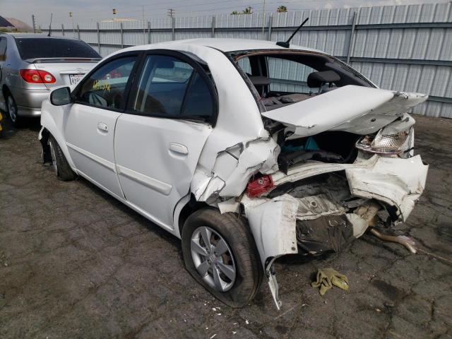 Photo 3 from auction – 2011 KIA RIO BASE with VIN KNADH4A31B6960614