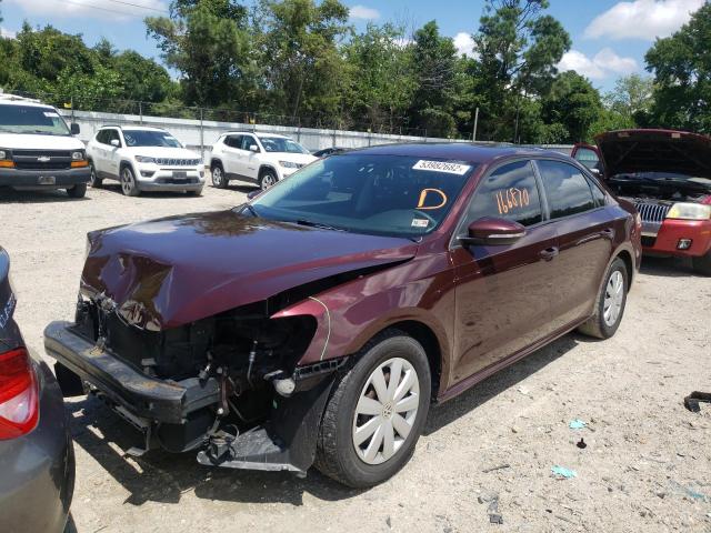 Photo 2 from auction – 2012 VOLKSWAGEN PASSAT S with VIN 1VWAP7A32CC065188