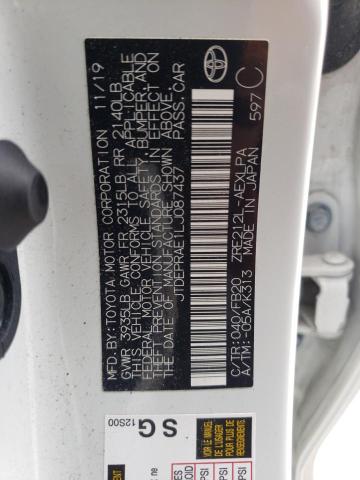 Photo 10 from auction – 2020 TOYOTA COROLLA LE with VIN JTDEPRAE1LJ087437