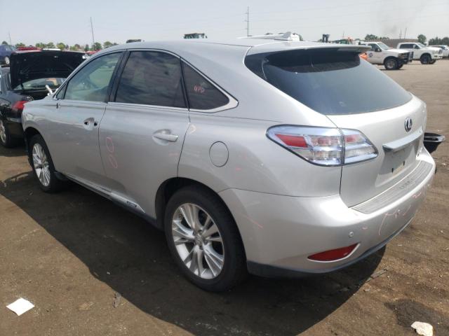 Photo 3 from auction – 2012 LEXUS RX 450 with VIN JTJZB1BA5C2406312