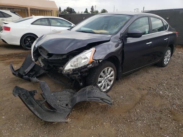 Photo 2 from auction – 2015 NISSAN SENTRA S with VIN 3N1AB7AP7FL670923