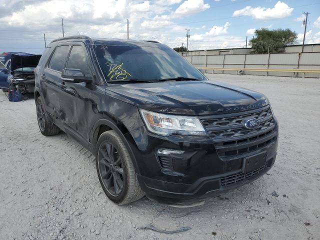 FORD EXPLORER X 2018 with VIN 1FM5K7D88JGA55003 - Photo from auction