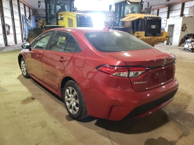 Photo 3 from auction – 2021 TOYOTA COROLLA LE with VIN 5YFEPMAE7MP237289