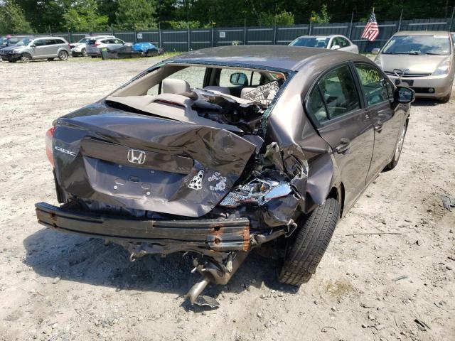 Photo 9 from auction – 2012 HONDA CIVIC LX with VIN 2HGFB2F52CH612043