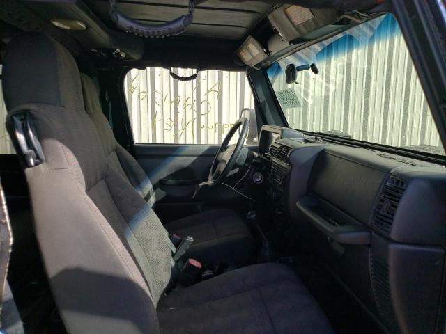 Photo 5 from auction – 2005 JEEP WRANGLER X with VIN 1J4FA39S65P320607