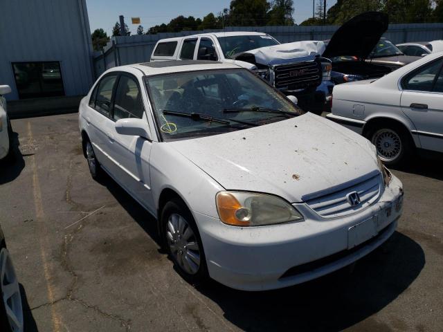 HONDA CIVIC EX 2003 with VIN 1HGES26763L025733 - Photo from auction
