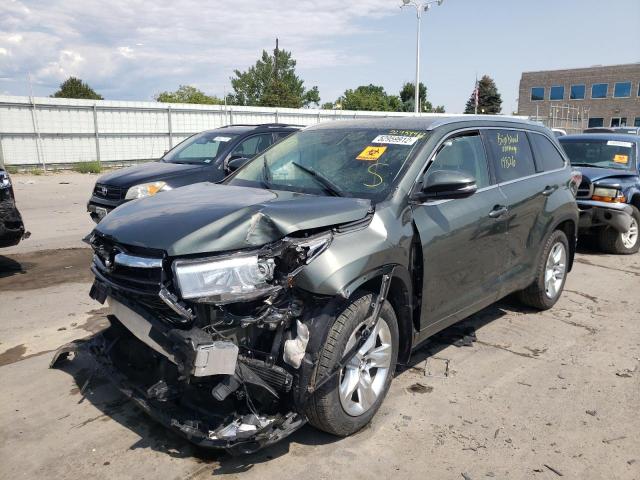 Photo 2 from auction – 2016 TOYOTA HIGHLANDER with VIN 5TDDKRFH3GS258288
