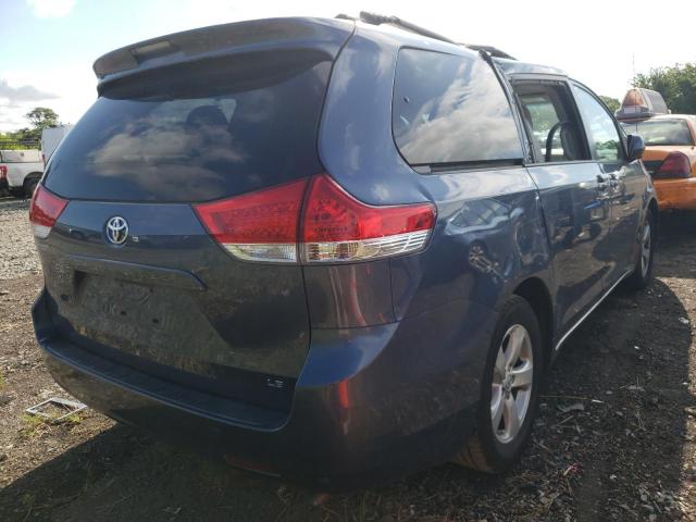 Photo 4 from auction – 2014 TOYOTA SIENNA LE with VIN 5TDKK3DC9ES452302