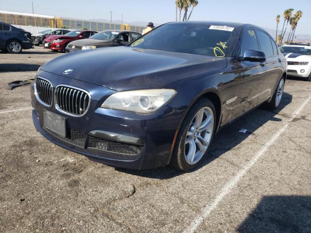Photo 2 from auction – 2013 BMW 750 LI with VIN WBAYE8C55DD133472