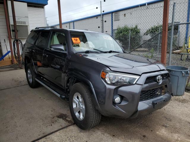 TOYOTA 4RUNNER SR 2016 with VIN JTEBU5JR2G5325524 - Photo from auction