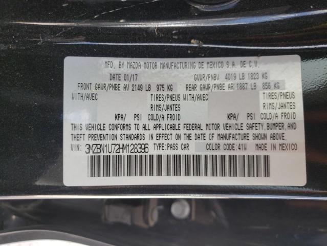 Photo 10 from auction – 2017 MAZDA 3 SPORT with VIN 3MZBN1U72HM128396